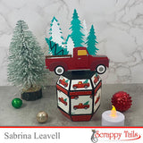 Save 5% Christmas Lantern Add-On Craft Die Bundle for A7 Pumpkin Pop Up Card