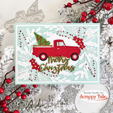 Layering Christmas Truck Craft Die