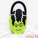 Frankenstein Add-On for A7 Pumpkin Pop Up Card Metal Craft Die