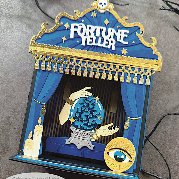 Fortune Teller Booth Add-On Metal Craft Die