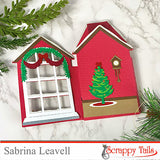 Christmas House Window Metal Craft Die