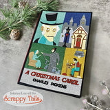 Christmas Carol A7 Coverplate Metal Craft Die