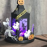 Halloween Spooky Window Lantern Panel Metal Craft Die