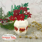 Layering Poinsettia Bouquet Topper Craft Die