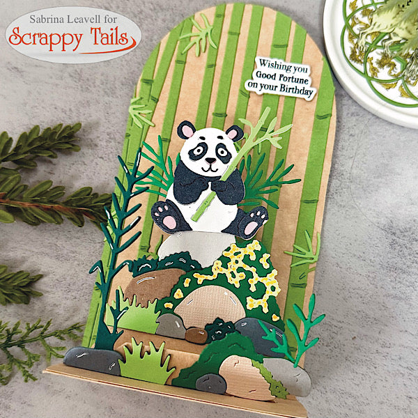 A7 Bamboo Cover Plate Metal Craft Die