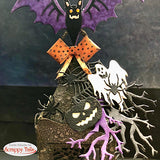 Scary Bat Metal Craft Die