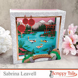5 Piece Japanese Cherry Blossom Metal Craft Die Bundle