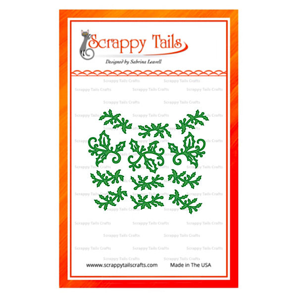 Holly Leaf Add-On Die for Pumpkin Pop Up