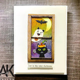 Purr-Fect Halloween Night Metal Craft Die