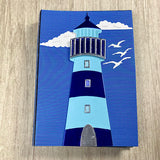 Slimline Lighthouse Pop Up Card Craft Metal Die Set