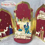 Nativity Trifold Metal Craft Die