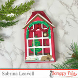 Christmas House Trifold Metal Craft Die