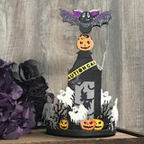 Cute Bat with Jack O’Lantern Metal Craft Die