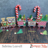 Polar Express Train Pop Up Card Metal Craft Die