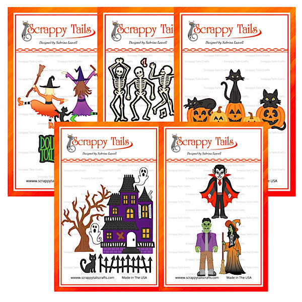 Save 5% - Limited Time - A7 Haunted House Pop Up Card Metal Craft Die Bundle