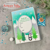 A7 Winter Scene Cover Plate Craft Die