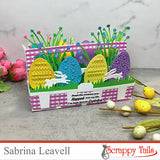 Slimline Easter Egg Carton Pop Up Card Metal Craft Die