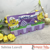 Slimline Easter Egg Carton Pop Up Card Metal Craft Die