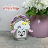 Easter Lamb Add-On Die for A7 Pumpkin Pop Up Card Die