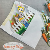 Carrot Patch Bunny Metal Craft Die