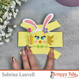 Easter Chicks Add-On Die for A7 Pumpkin Pop Up Card Die