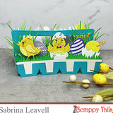 Slimline Easter Egg Carton Pop Up Card Metal Craft Die