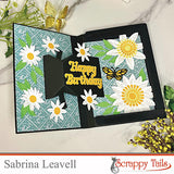 Stitched Daisy Blooms Metal Craft Die