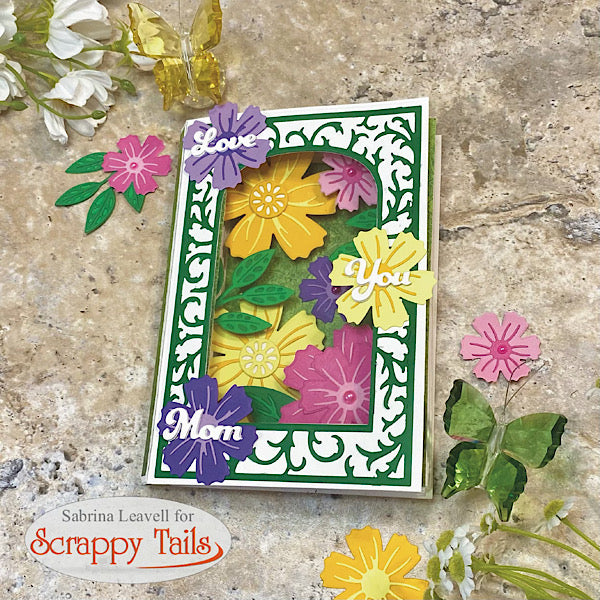 A7 Birthday Book Coverplate Metal Craft Die