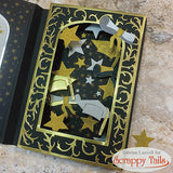 A7 Birthday Book Coverplate Metal Craft Die