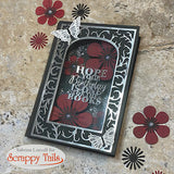 A7 Birthday Book Coverplate Metal Craft Die