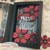 Retro Birthday Blooms Metal Craft Die