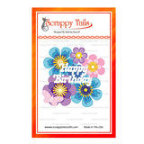 Retro Birthday Blooms Metal Craft Die