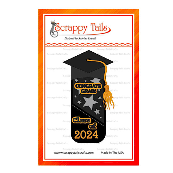 Graduation Bookmark Metal Craft Die