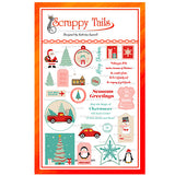 6x8 Christmas Postcards and Tags Stamp Set