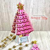 A7 Retro Christmas Tree Metal Craft Die