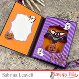 Cute Bat with Jack O’Lantern Metal Craft Die