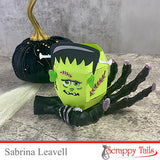 Frankenstein Add-On for A7 Pumpkin Pop Up Card Metal Craft Die