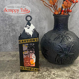 Halloween Spooky Window Lantern Panel Metal Craft Die