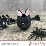 Bat & Cat Duo Add-On for A7 Pumpkin Pop Up Card Metal Craft Die