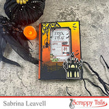 6x8 Scary Halloween Party Stamp