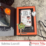 Scary Halloween Party Card Kit