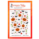 Scary Halloween Party Card Kit