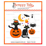 Purr-Fect Halloween Night Metal Craft Die