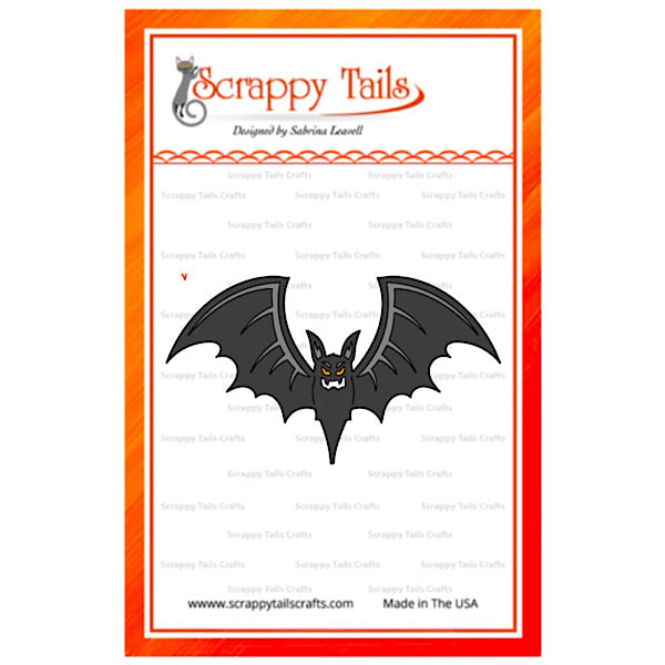 Scary Bat Metal Craft Die