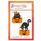 Jack O’ Lantern and Cat Duo Add-On for A7 Pumpkin Pop Up Card Metal Craft Die