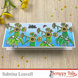 Wild Sunflower 6x6 stamp set and coordinating die