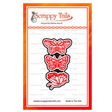 Thin Lined Butterfly Hot Foil Plate