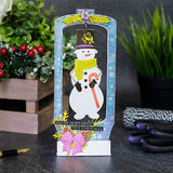 Slimline Snowman Spinner Add-On for Slimline Snowglobe