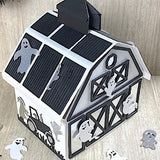 A7 Barn Pop Up Card Metal Craft Die