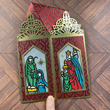 A7 Lantern Pop Up Nativity Panel Add-On Craft Metal Die